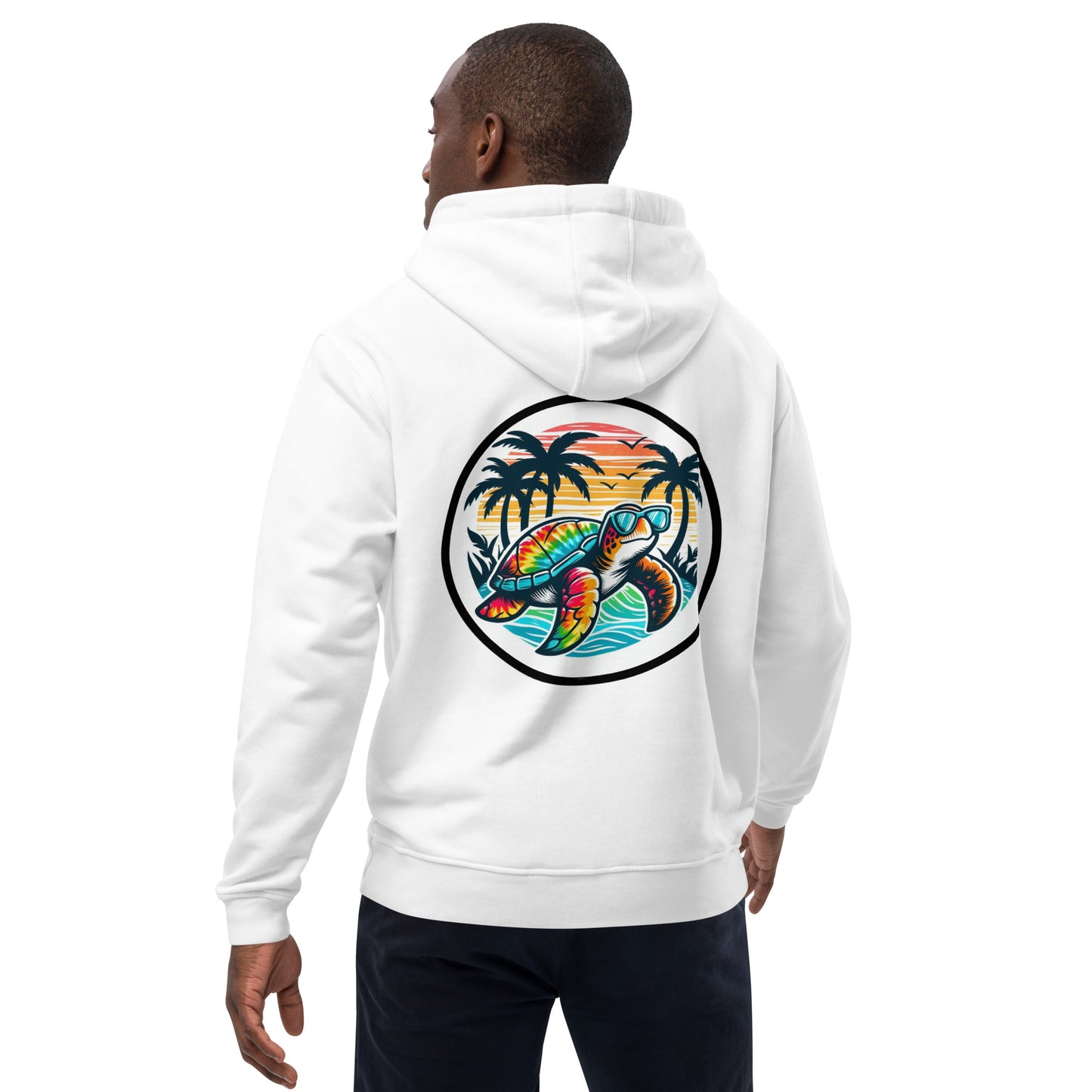 Tie-Dye STravel Co. Turtle Hoodie - Premium Extra Soft