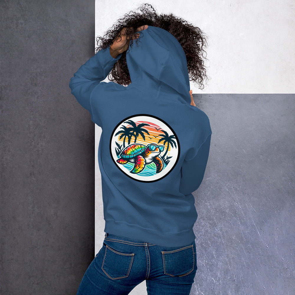 Tie-Dye Sea Turtle Unisex Hoodie