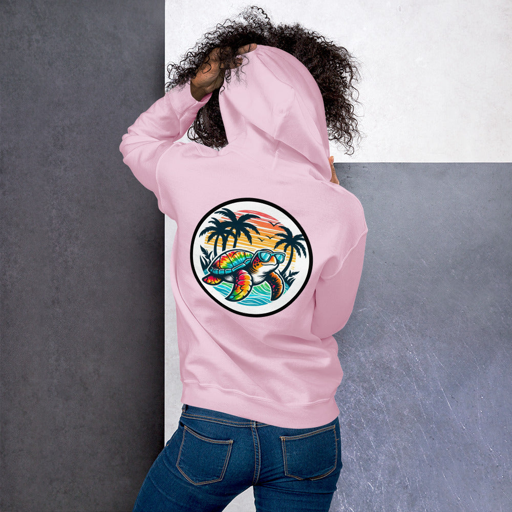 Tie-Dye Sea Turtle Unisex Hoodie