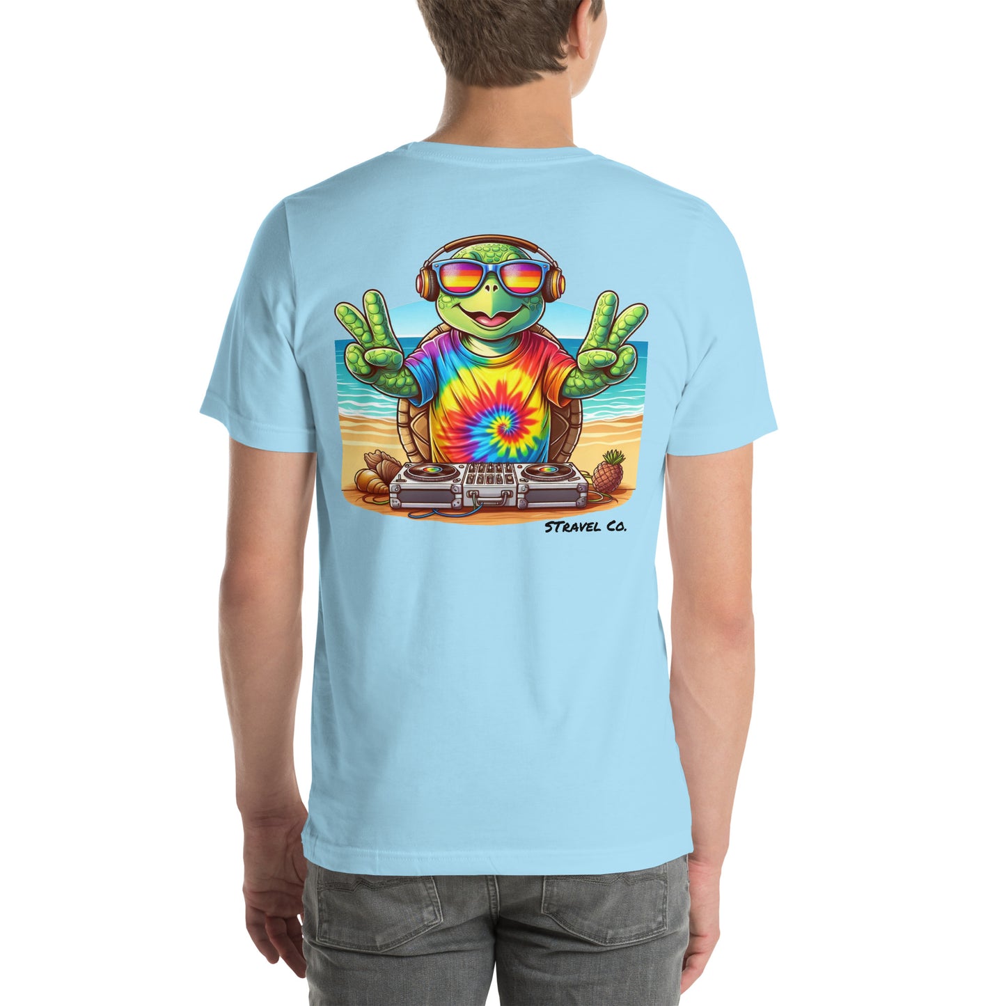 Sea Turtle Tie-Dye DJ